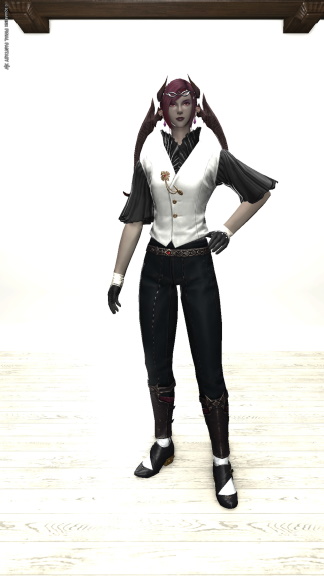Astraea in her Dapper Paladin glam.