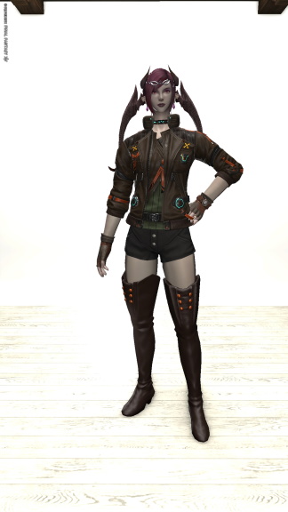 Astraea in her Flame Hound Paladin glam.